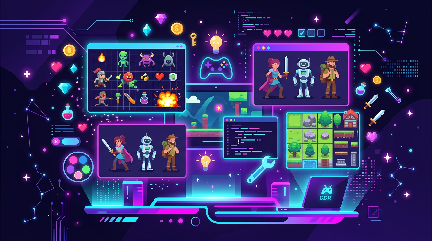 Free art and asset resources for indie game development